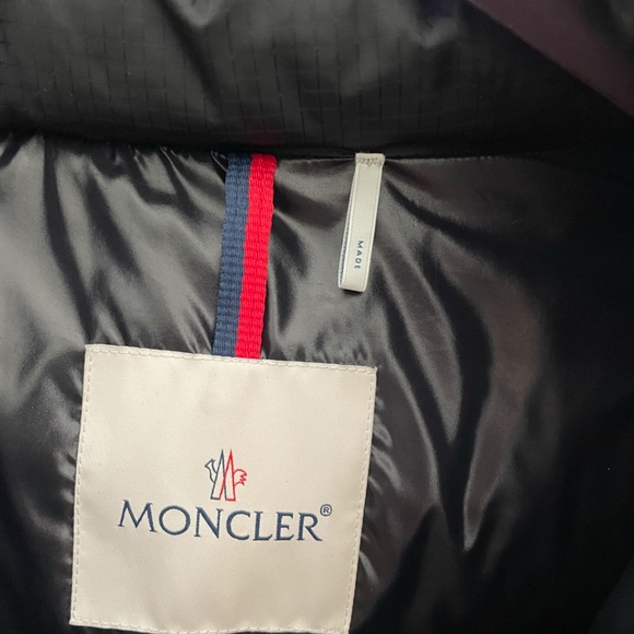 MONCLER Black paneled hooded jacket black - Picture 3 of 13